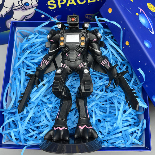多元宇宙三体泰坦人公仔手办礼盒装新年大礼包儿童玩具监控人模型