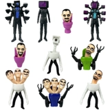 Туалетные люди и титан монитор игрушек куклы Swibidi Toilal Prof Dofpics and Colls