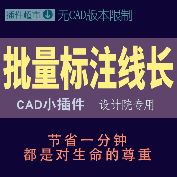 cad批量标注线长度房屋管长路线距离直线多段线标数字长度值插件p,商务/设计服务,其它设计服务,淘宝优惠券,粉丝福利购,淘宝优惠卷