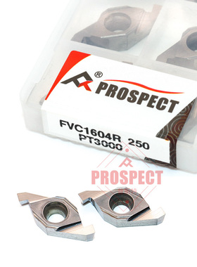 普斯特FVC1604R端面槽刀片 100/150/200/250/300 PT3000 金属陶瓷