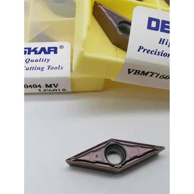 戴斯卡数控外圆车刀片VBMT160404-MV LF6018不锈钢菱形VBMT110304