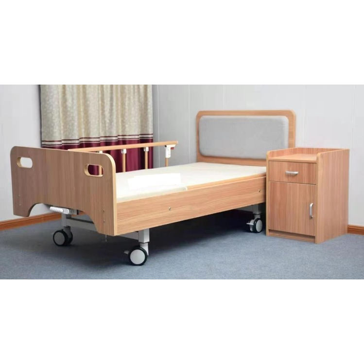 定制实木养老院单摇双摇电动多功能护理床适老化康养中心老人病床