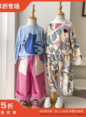 3件5折 Little家现货 英国 Wynken FW25秋冬儿童T恤上衣卫衣卫裤