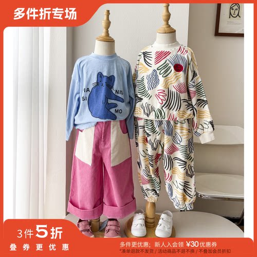 3件5折 Little家现货 英国 Wynken FW25秋冬儿童T恤上衣卫衣卫裤 - 封面