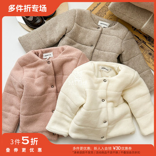 3件5折Little FW24秋冬儿童保暖连帽外套夹克 现货PequenoTOCON