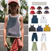 SS25春夏纯手工针织背心长裤 帽子 got soul Little nikas