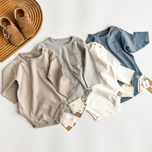 包屁衣打底裤 85Z FW25秋冬宝宝纯棉长袖 葡萄牙snug Little现货