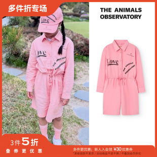 SS25儿童宝宝纯棉翻领百搭休闲工装 TAO 连体衣 Little现货 3件5折