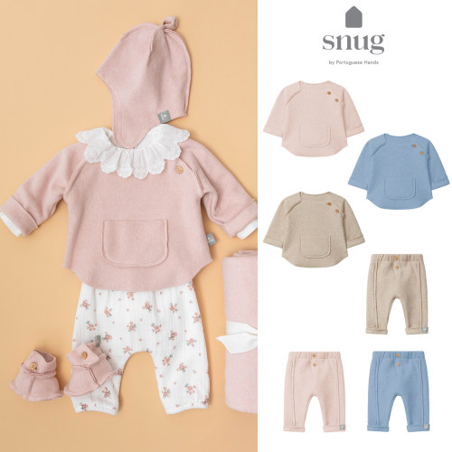 Little现货 葡萄牙snug FW26秋冬幼童宝宝拉绒上衣长裤套装