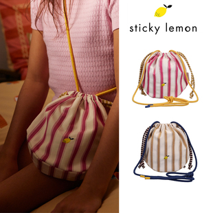 FW25秋冬儿童束口袋斜挎包收纳袋 Lemon Little家 荷兰Sticky