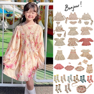 SS25春夏女宝上衣半裙花苞裤 法国bonjour 挎包 Little现货