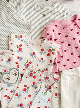 65Z Little现货丹麦 Konges Slojd SS25春夏男女童上衣打底裤短裤