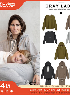 54 Little家现货 荷兰 gray label FW23成人款长袖连帽卫衣卫裤