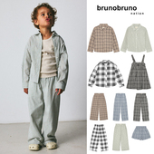 长裤 Little现货丹麦brunobruno 背带裙短裤 SS26儿童衬衫 nation