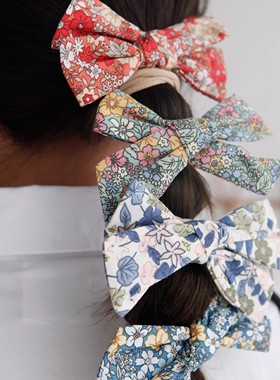 3件4折Little现货丹麦bows by staer儿童宝宝蝴蝶结花朵发夹发圈