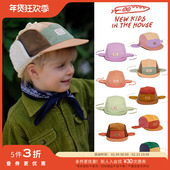 FW22 5件3折Little newkidsinthehouse 儿童宝宝护耳灯芯绒棒球帽