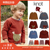 SS23春夏儿童针织图案毛衣裤 5件3折Little现货葡萄牙 knot 子帽子