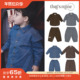 Little家现货 丹麦 thatsmine 65Z FW24男女儿童衬衣牛仔外套裤 子