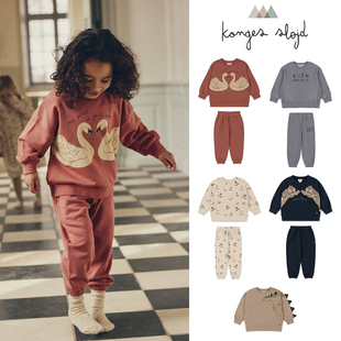 FW23儿童圣诞系列舒适卫衣卫裤 Slojd Little家丹麦Konges