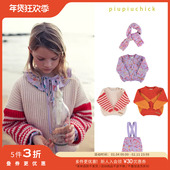 5件3折 围巾 FW23儿童针织毛衣背带裤 Little家葡萄牙 piupiuchick