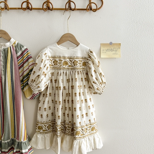 SS25女宝宝亲子妈妈款 chiara 连衣裙 Little家现货西班牙belle