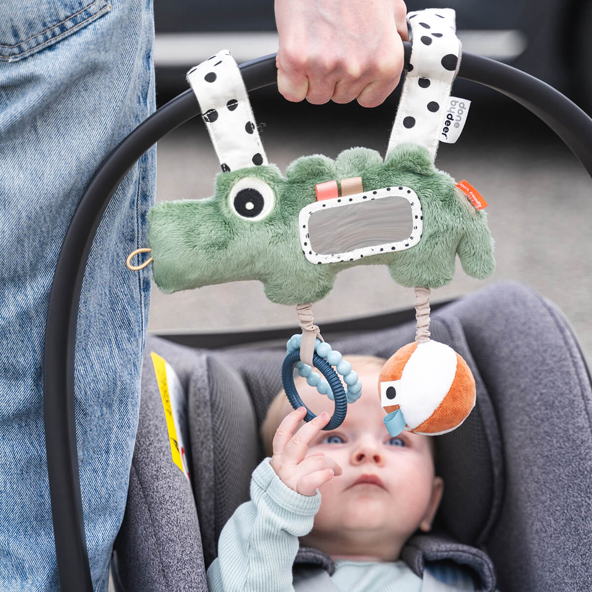 补货Little丹麦donebydeer  FW25儿童宝宝婴儿车玩具玩偶挂件哄睡