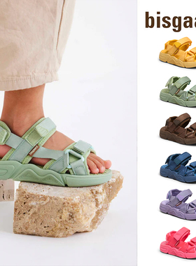 6Z Little丹麦Bisgaard SS24春夏儿童宝宝轻薄魔术贴露趾凉鞋