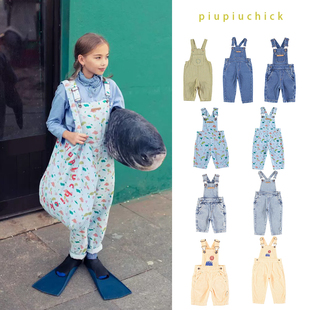 FW23秋冬儿童纯棉牛仔背带裤 5件3折 piupiuchick 葡萄牙 Little