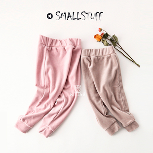 FW22儿童婴儿有机棉丝绒舒适长裤 丹麦smallstuff 不换退 5件3折