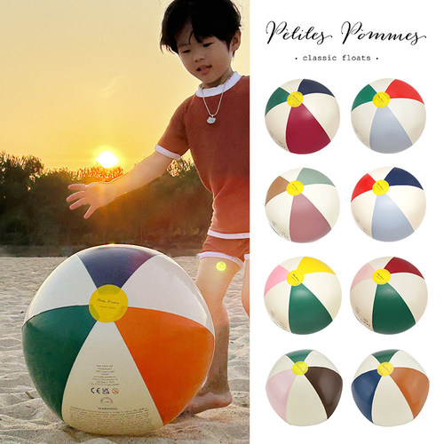 Little现货 丹麦Petites Pommes SS26宝宝沙滩球泳池充气玩具