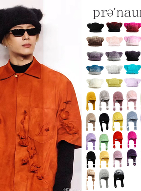 现货 Little PRONOUNCE FW25孙颖莎同款手工钩针怪兽暖帽飞行帽