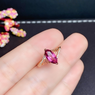 18k白金可代镶嵌戒指空托