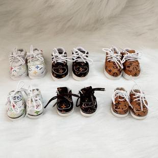 20CM棉花娃娃用鞋子10CM棉花娃鞋17CM拉布布Labubu二代可爱配饰