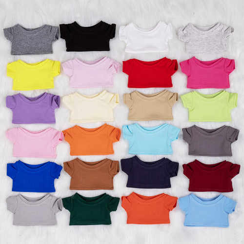 20厘米可爱短袖公仔现货娃衣