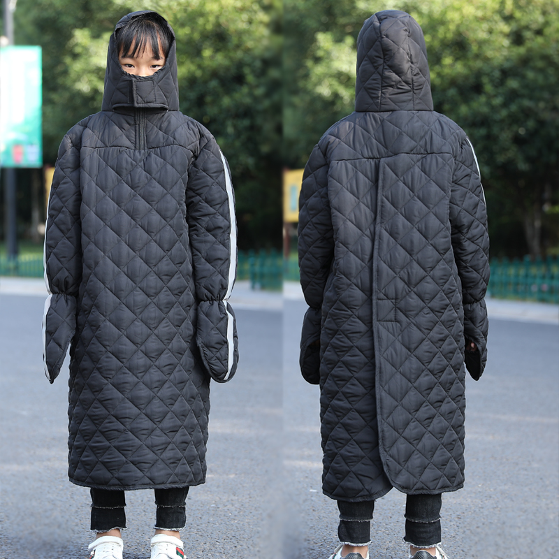 男女童通用儿童挡风衣中厚保暖