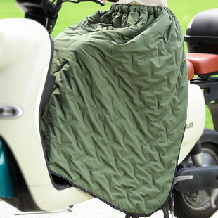 新款秋冬骑车保暖电动摩托车挡风衣裙加厚加大挡腿护膝防风半身裙