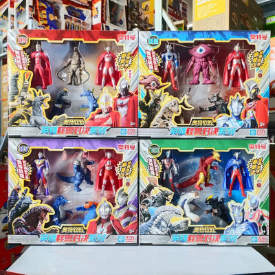 软胶英雄怪兽对决套装