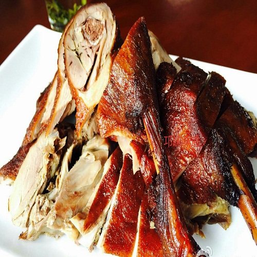 邛崃特产 邛崃赵记固驿甜皮鸭邛崃烧鸭子整只真空顺丰航空快递