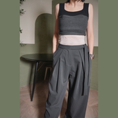 遮腰实穿舒适软糯白黑 可以拯救短上衣低腰裤 被追着要 蕾丝腰封