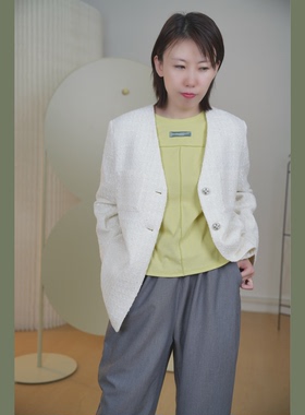 恢复活力～甜芥菜色治愈明朗纯棉显瘦打底衫长袖T恤