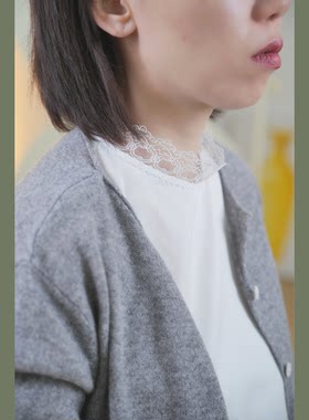 优雅艺术入门款～蕾丝假领子