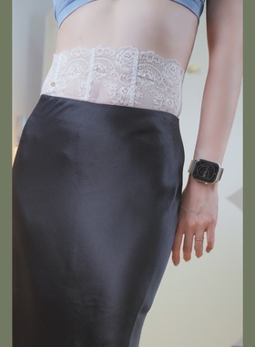 答应你们的白色蕾丝腰封终于来啦～美到失语蕾丝控bi入