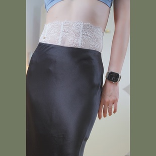 答应你们 白色蕾丝腰封终于来啦～美到失语蕾丝控bi入