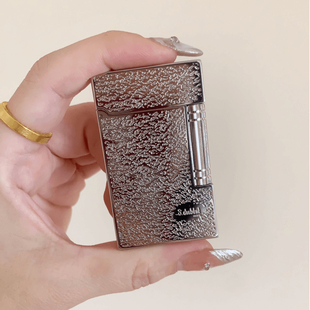 法国都柏特朗声充气打火机全铜侧滑砂轮高端男士礼品高档