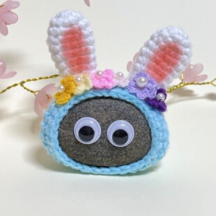 宠物石头可以养的小石头宝宝卡通衣服用品可爱礼物特色纯手工艺品