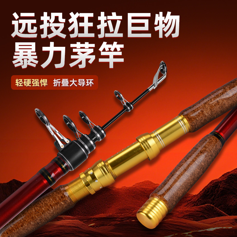 碳素远投可视锚竿超轻超硬