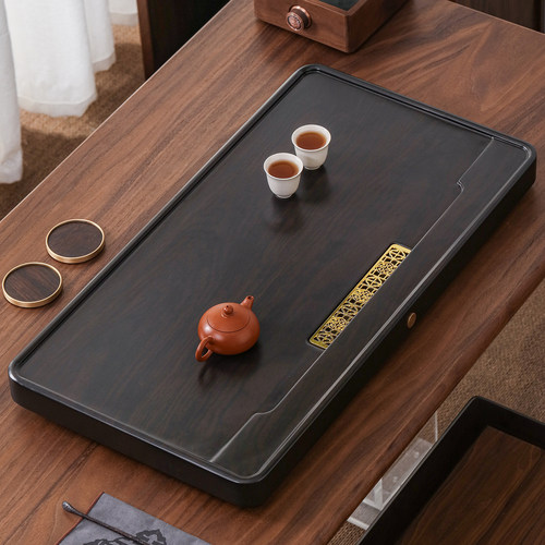 茶盘家用轻奢现代茶托茶室泡茶台