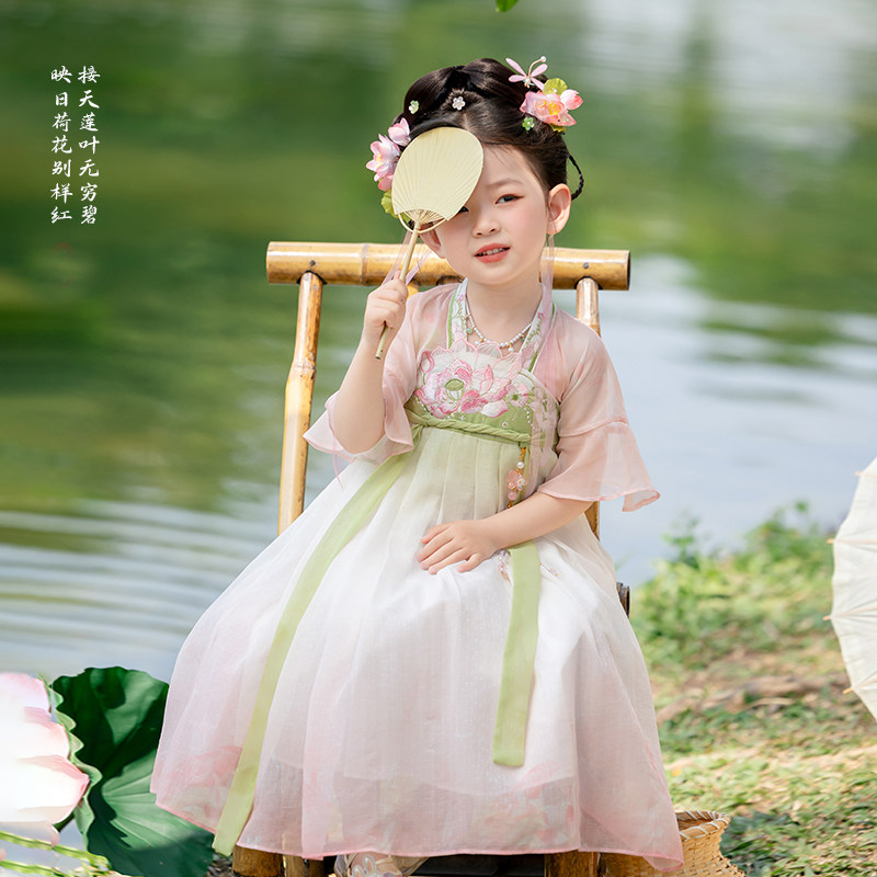 女童汉服2025新款夏季薄款图片