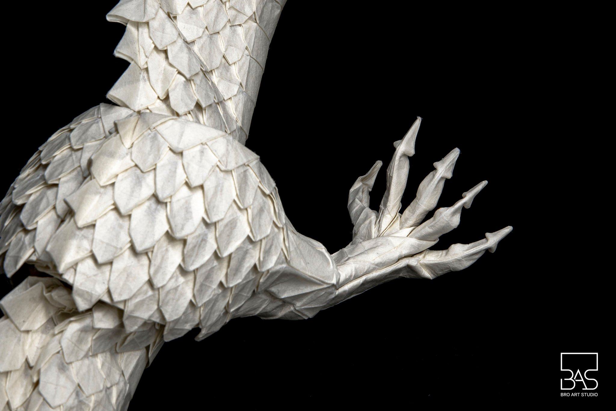 折纸进阶cp练习纸龙年神谷加藤胜田教育高手复杂专业黑白线牛皮纸