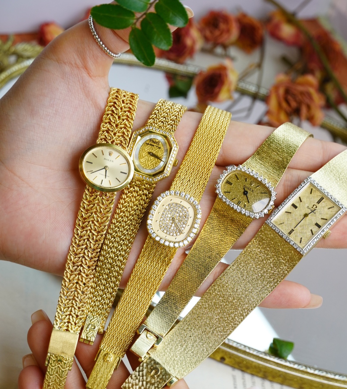 【劳家合集3】Vintage瑞士高级气质显白复古小众机械中古古董表